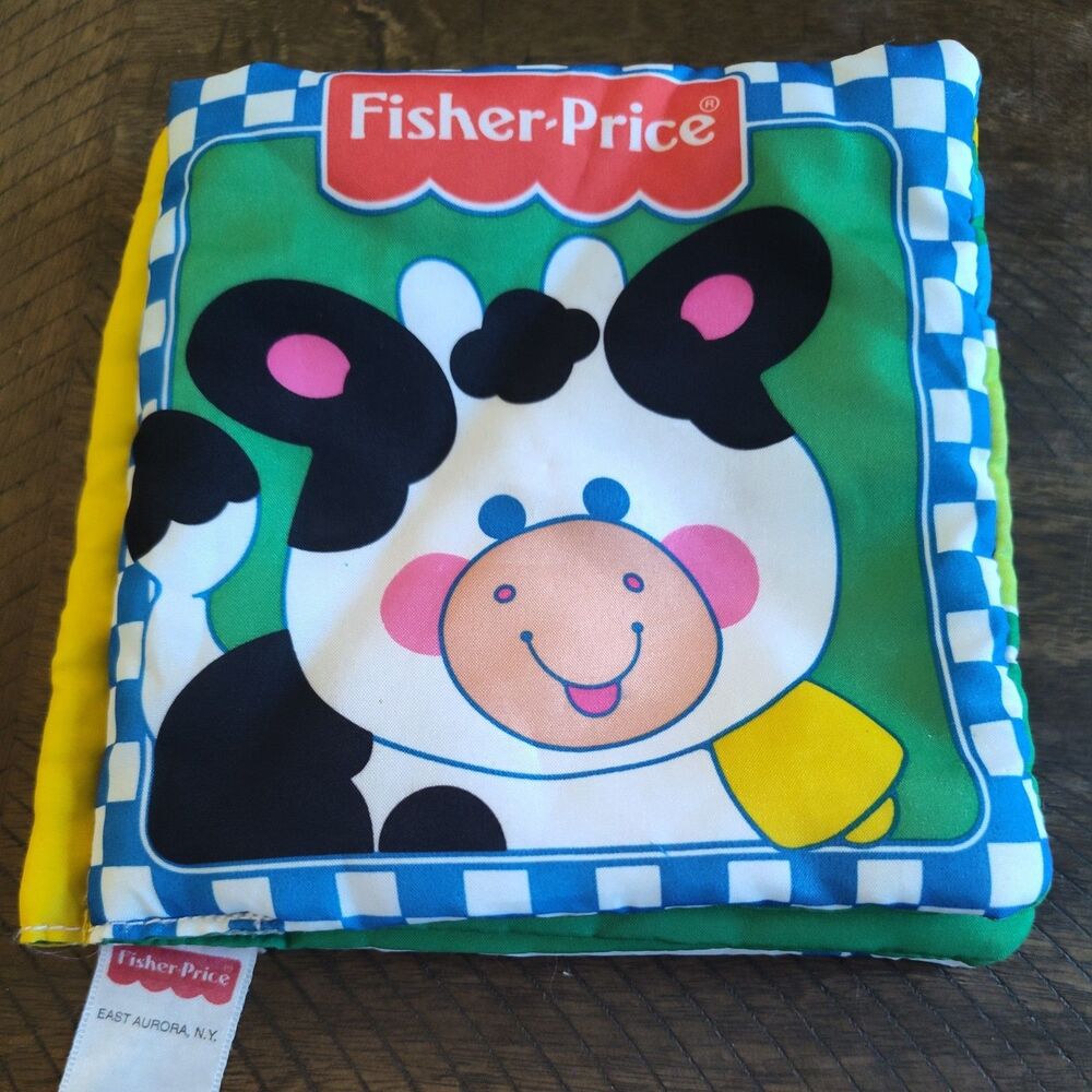 1994 Fisher Price Soft Bath Book